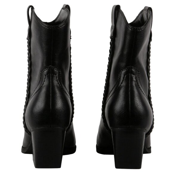 Dolce Vita KELLAR Black Western Heeled Boots - Picture 11 of 15